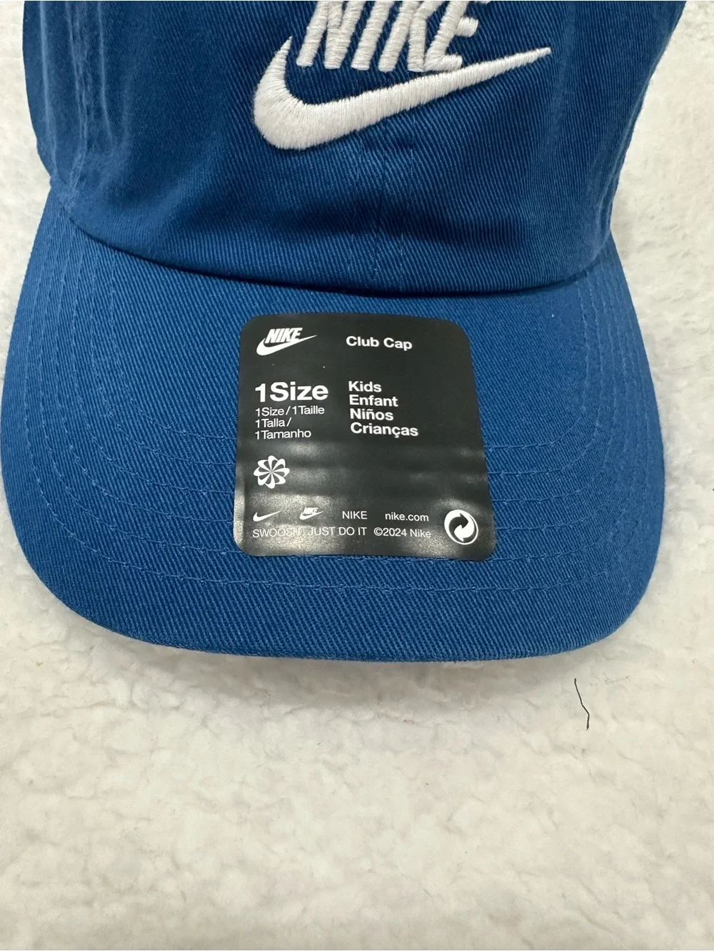 Kids Nike Blue Hat/Cap